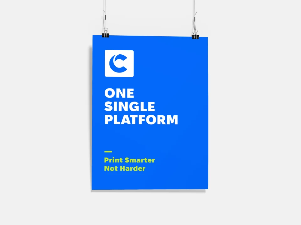 Poster printing example